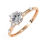 0.5 Carat Round Solitaire Diamond Ring