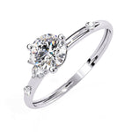 0.5 Carat Round Solitaire Diamond Ring