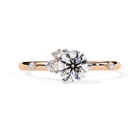 0.5 Carat Round Solitaire Diamond Ring