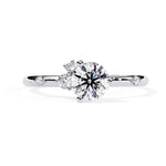 0.5 Carat Round Solitaire Diamond Ring