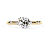 0.5 Carat Round Solitaire Diamond Ring