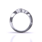 Classy Shimmering Diamond Cluster Ring