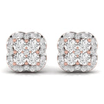 Clover Style Stud Earrings