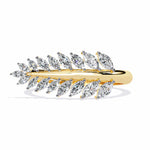 Leaflet Lab Grown Diamond Ring