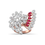 Flare Cocktail Diamond Ring