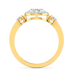 Concentric Circle Diamond Ring