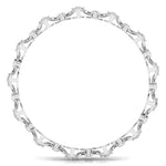 Contemporary Diamond Studded Bangle