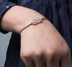 Crystal Cuff Diamond Bangle
