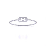 Crystal Cuff Diamond Bangle