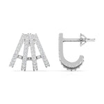 Arc Radiance Diamond Earrings