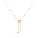 Dainty Crystal Chain Necklace