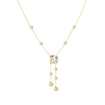 Dainty Crystal Chain Necklace