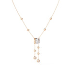 Dainty Crystal Chain Necklace