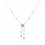 Dainty Crystal Chain Necklace