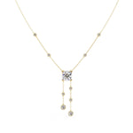 Dainty Crystal Chain Necklace