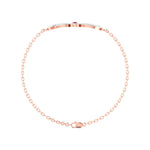 Dainty Diamond Gold Bracelet