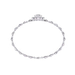 Delicate Diamond Chain Bracelet