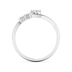 Delicate Diamond Rose Gold Ring