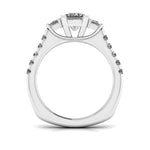 1 Carat Delicate French Setting Diamond Ring