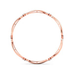 Wavy Pave Lab Grown Diamond Bangle