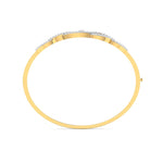 Modern Infinity Diamond Bangle