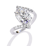 2.2 Carat Solitaire Lab-Grown Diamond Ring