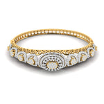 Designer Gold Diamond Bangle