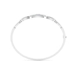 Diamond Accent Oval Bangle