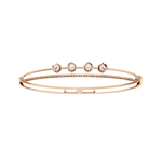 Four-Stone Lab Grown Diamond Bangle