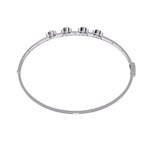 Four-Stone Lab Grown Diamond Bangle