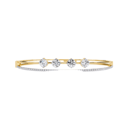 Four-Stone Lab Grown Diamond Bangle