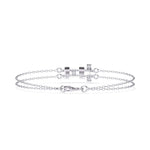 Stylish Diamond Chain Bracelet