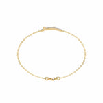 Stylish Diamond Chain Bracelet