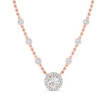 Diamond Bezel Necklace