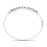 Diamond Bracelet with Openwork Design