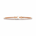 Elegant Round Diamond Tennis Bracelet