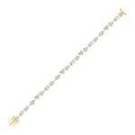 90 Pointer Multi-Shape Diamond Tennis Bracelet