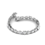 90 Pointer Multi-Shape Diamond Tennis Bracelet