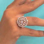 Petal Bloom Diamond Ring
