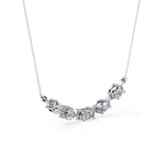 Diamond Cluster Necklace