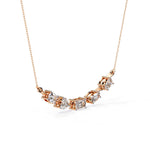 Diamond Cluster Necklace