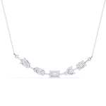 Diamond Cluster Necklace