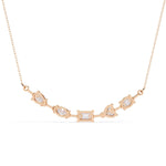 Diamond Cluster Necklace