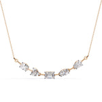 Diamond Cluster Necklace