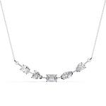 Diamond Cluster Necklace