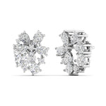 Diamond Cluster Earrings