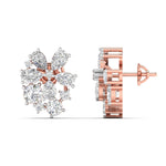 Diamond Cluster Earrings