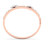 Floral Diamond Bangle