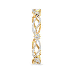 Eternal Bloom Floral Diamond Bangle