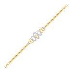 Diamond Oval Bracelet